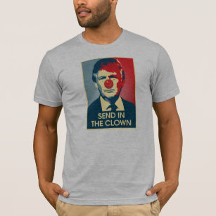 Överför i clownen - Anti-Trumf propaganda T Shirt
