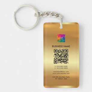 Överför Logotyp Guld med dubbla till QR-kod