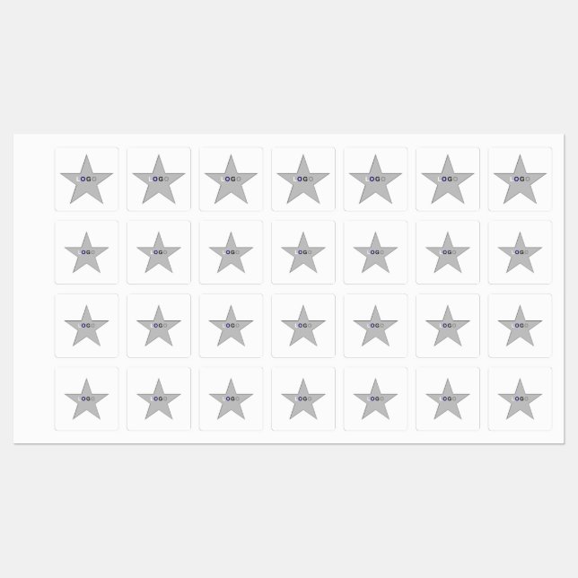 Överför logotyp Järn på etikett för Ansikte-mask (Ark)