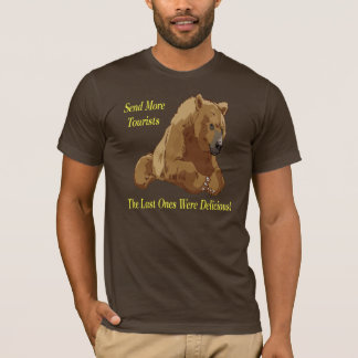 Överför mer turister tee shirt