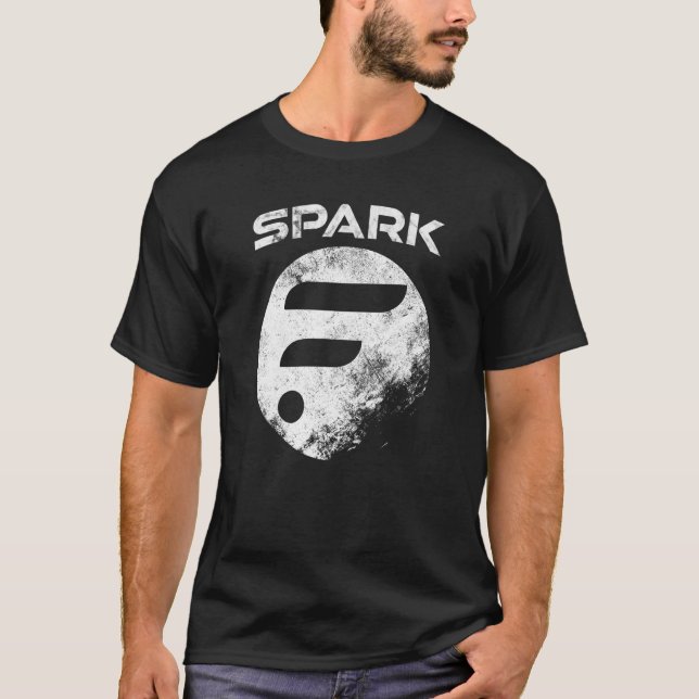 Överför nätverksspark-tokensripple Coin Xrp Ledger T Shirt (Framsida)