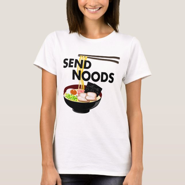Överför Noods Ramennudlar T Shirt (Framsida)