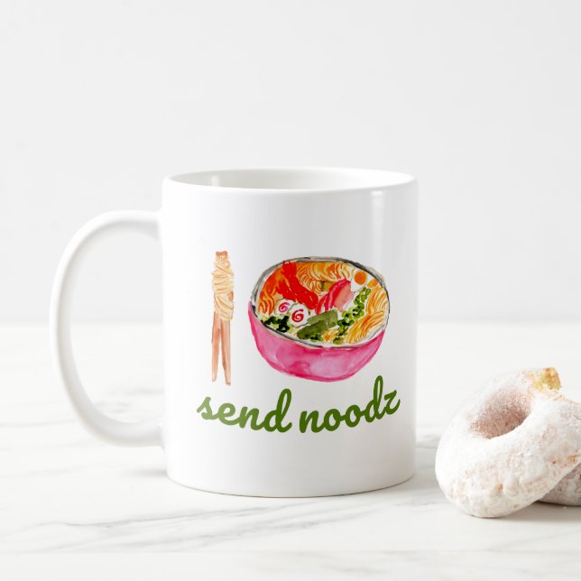 Överför Noodz Kaffemugg (Med munk)