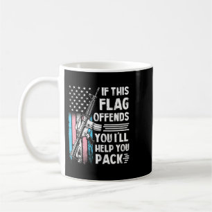 Överför om den här Flagga gör dig illa till AR15 G Kaffemugg