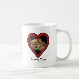 Överföra kyssar muggen kaffemugg