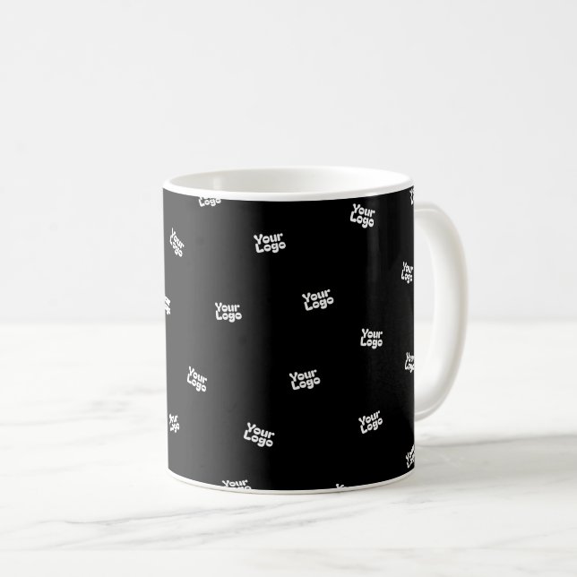 Överförd bild, design eller Logotyp - slumpmässigt Kaffemugg (Framsida höger)