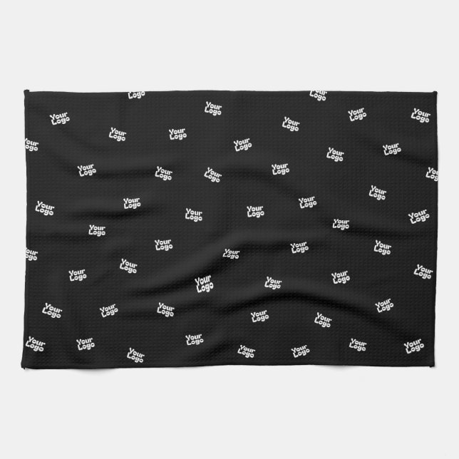 Överförd bild, design eller Logotyp - slumpmässigt Kökshandduk (Horisontell)