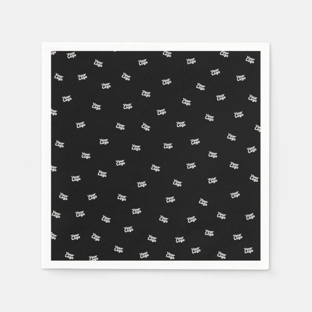 Överförd bild, design eller Logotyp - slumpmässigt Pappersservett (Framsidan)