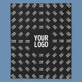 Överförd bilddesign eller Logotyp | Unik Patten Fleecefilt