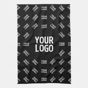 Överförd bilddesign eller Logotyp Unik Patten Kökshandduk
