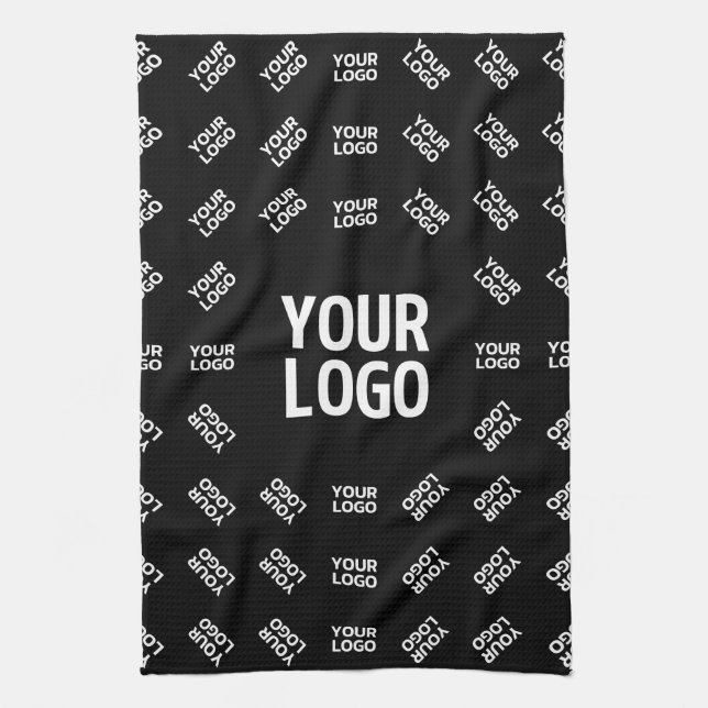 Överförd bilddesign eller Logotyp | Unik Patten Kökshandduk (Vertikal)