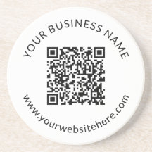 Överförd QR-kodmall med redigerbar text