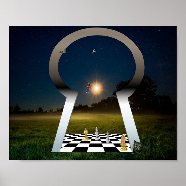 Överförd utskrift poster (Framsidan)