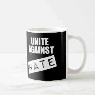Överförena mot hat kaffemugg
