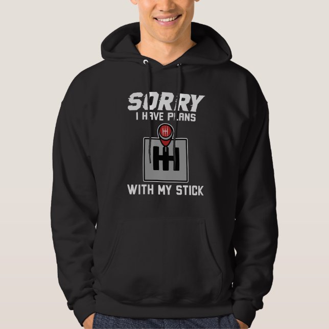 Överföring av bilväxlar hoodie (Framsida)