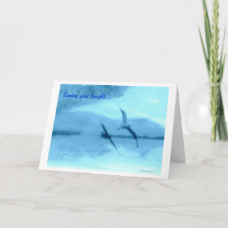 Överföring av bra tankar kort