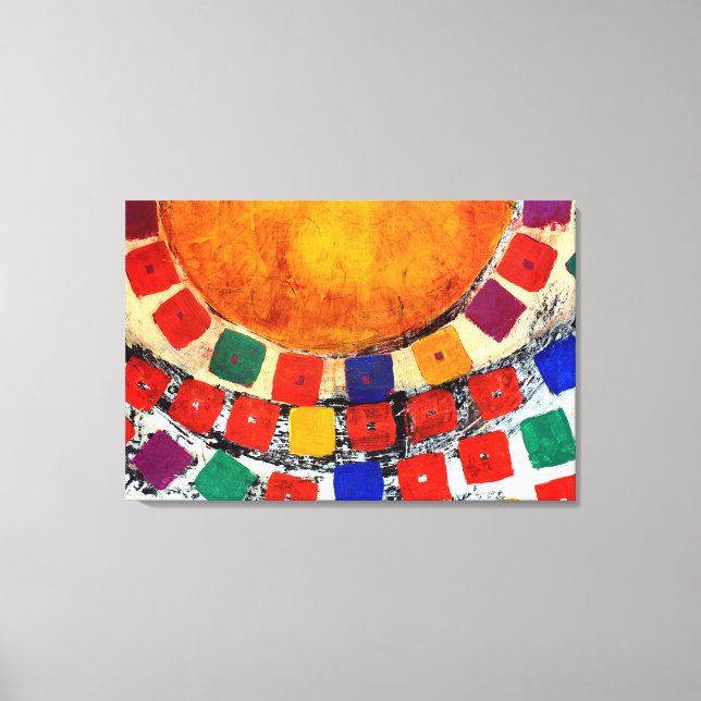 Överföringsarbetsyta Canvastryck (Framsida)