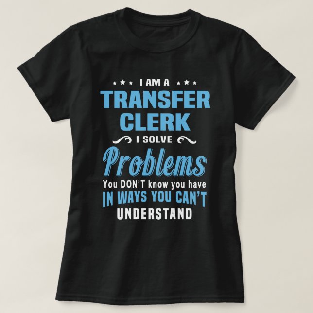 Överföringskammare T Shirt (Design framsida)