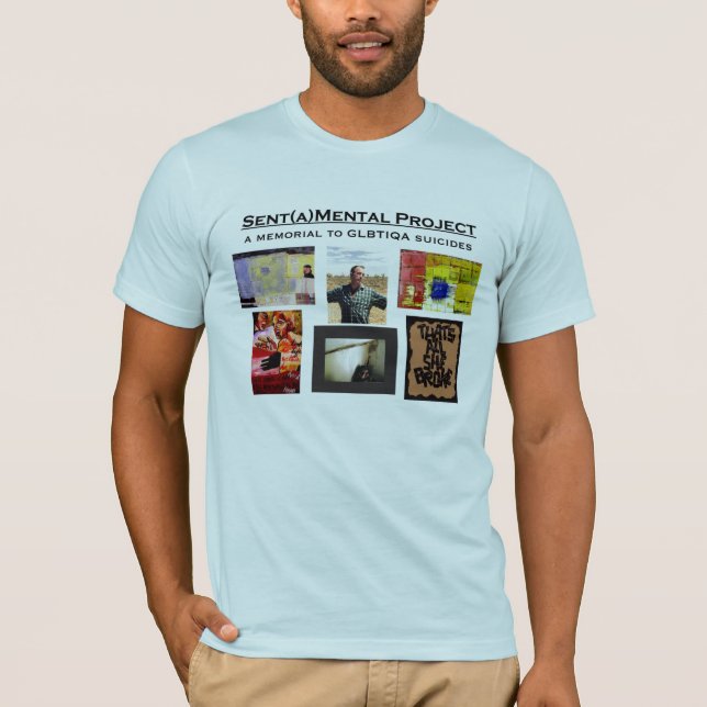 Överfört (a) mentalt projekterar T-tröja Tee Shirt (Framsida)