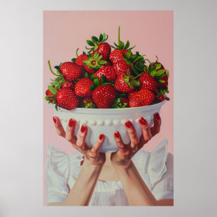 Överfyllnad av jordgubbe poster