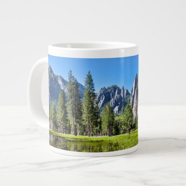 Övergående i Yosemit Jumbo Mugg (Framsida vänster)