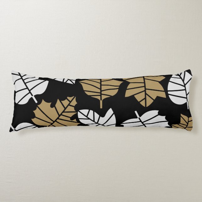 Övergång av höstblommans natur kroppskudde (Framsidan)