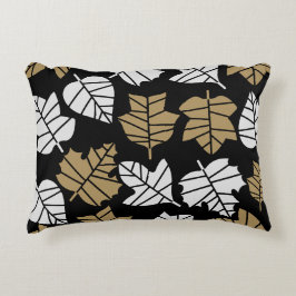 Övergång av höstblommans natur prydnadskudde