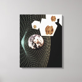 Övergång till en annan dimension canvastryck