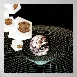 Övergång till en annan dimension poster