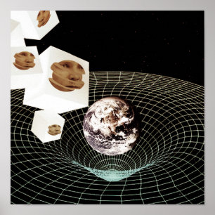 Övergång till en annan dimension poster