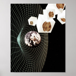 Övergång till en annan dimension poster