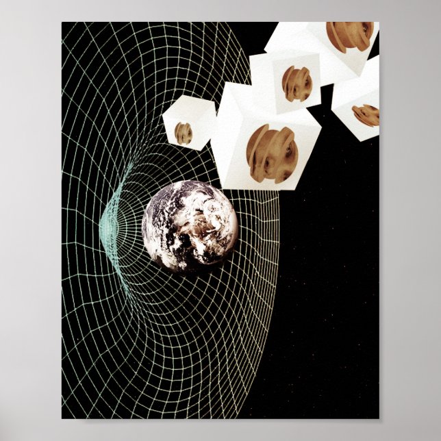 Övergång till en annan dimension poster (Framsidan)