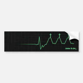 Övergången EKG Bildekal
