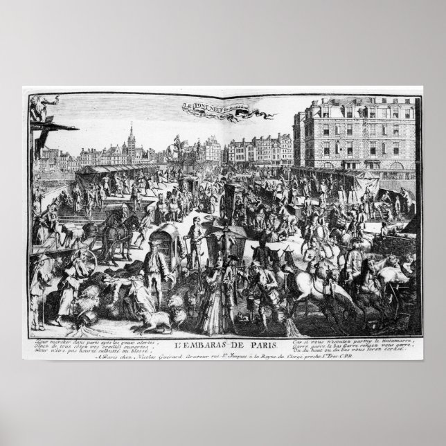 Övergången i Paris Poster (Framsidan)