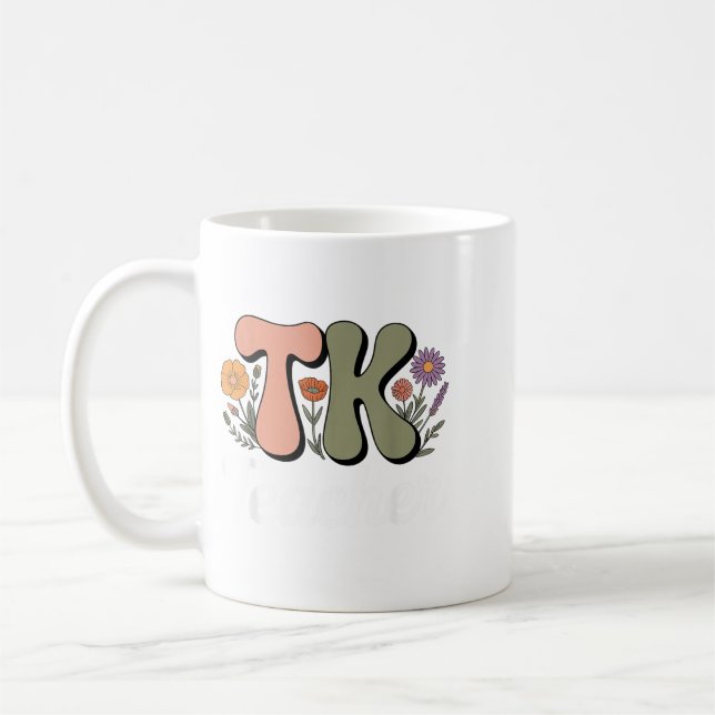 Övergångsklasslärare Tk Lärare Kaffemugg (Vänster)