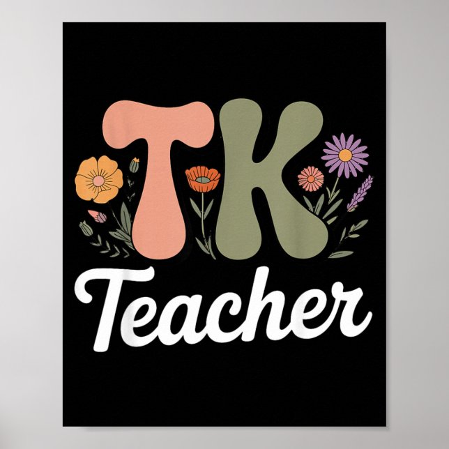 Övergångsklasslärare Tk Lärare Poster (Framsidan)