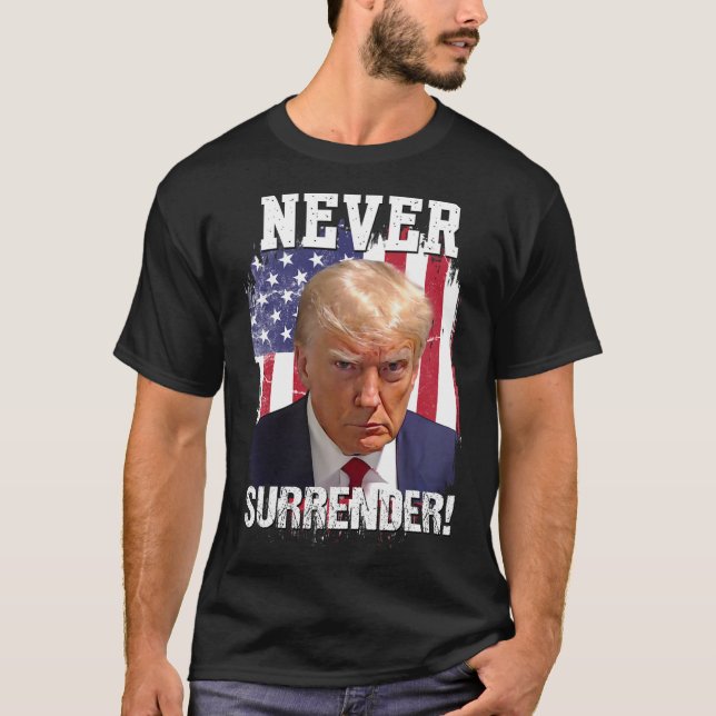 Övergångsperiod USA flagga 2024 T Shirt (Framsida)