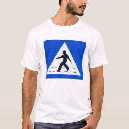 Övergångsskylt för fotgängare i Omani - Muscat, Om T Shirt