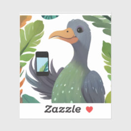 Övergångstid för Goony-fågel Klistermärken