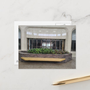 Övergångsutrymme Nästan Övergiven Galleria Växter Vykort