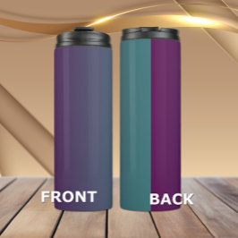 Övergångsvarighet i plommon - Elegant Tumbler för 