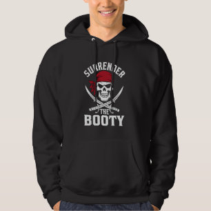 Överge Bootyn Skull Pirat Hoodie