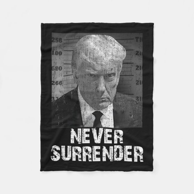 Överge Pro Trump Fleecefilt (Framsidan)