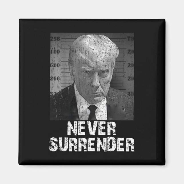Överge pro Trump  Magnet (Framsidan)