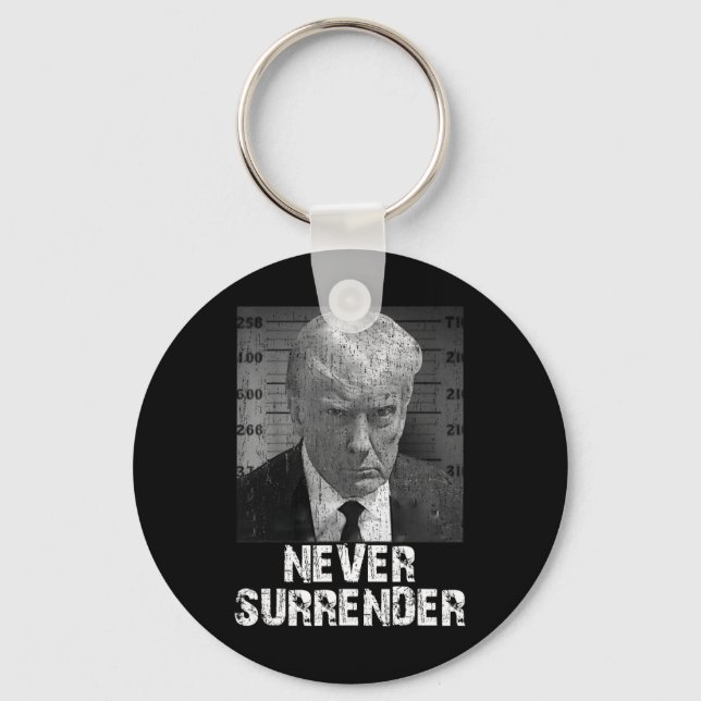 Överge Pro Trump Nyckelring (Framsida)