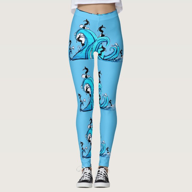 Överger överallt Thunder_Cove Leggings (Framsida)