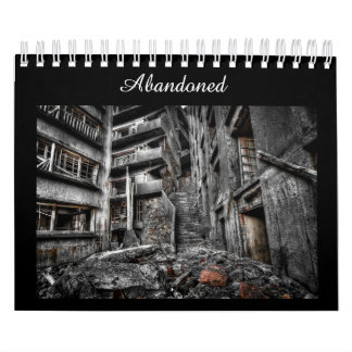 Övergett: Fotografikalender av att förfalla Kalender
