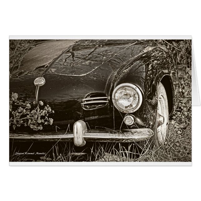 Övergett Hälsningskort (Framsidan Horizontal)