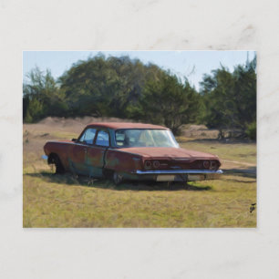 Övergiven 63 Chev. Vykort