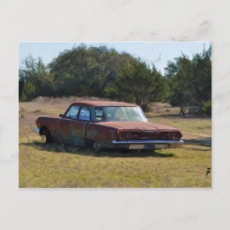 Övergiven 63 Chev. Vykort